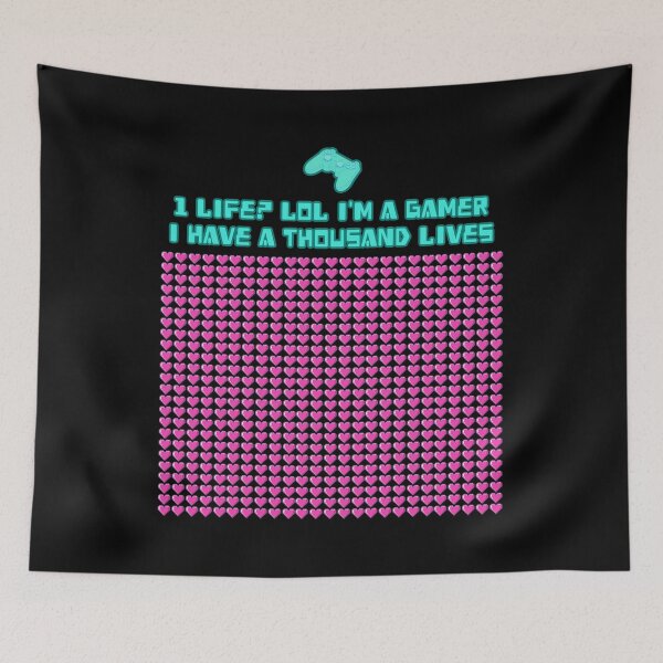 Item preview, 1 life lol designed and sold by JoseloRochaArt.