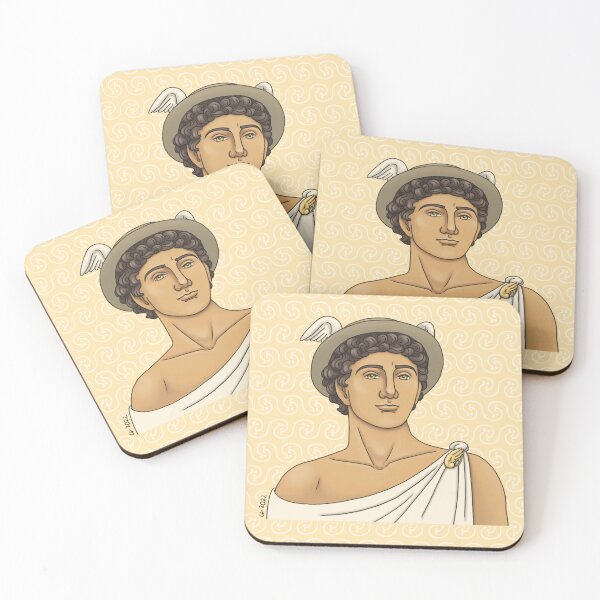 Item preview, Hermes Portrait designed and sold by CloudyCreativa.