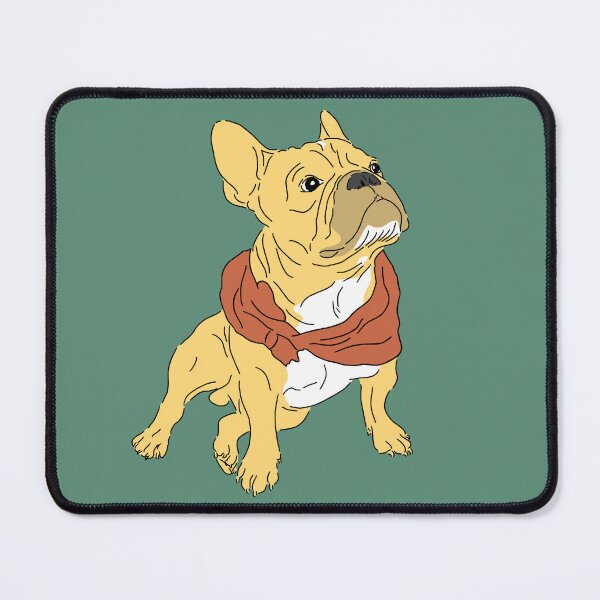 Item preview, French Bulldog with Bandana - Fawn designed and sold by J-Bat.