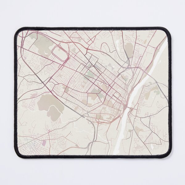Item preview, Albany Map, USA City, Albany New York designed and sold by TheRedFinch.