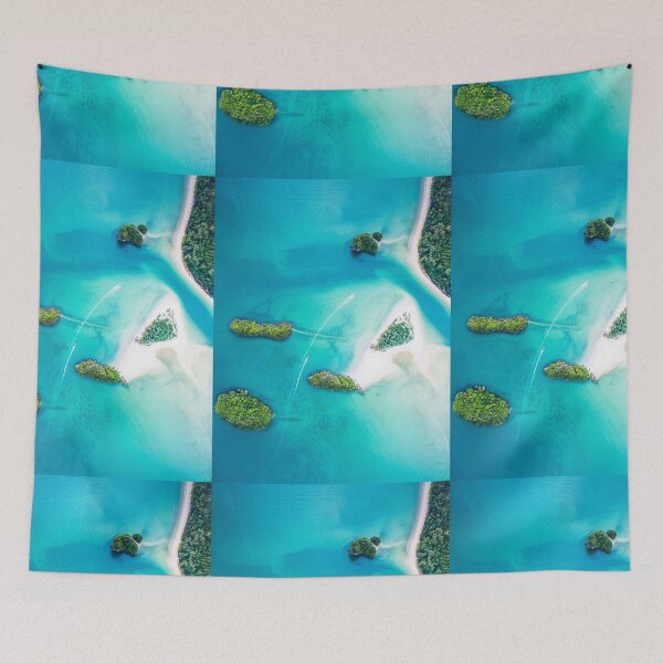 Item preview, Tropical Paradise Turquoise Blue Ocean  designed and sold by newburyboutique.