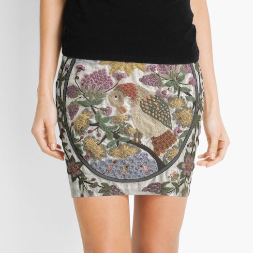 Flirty Bird Mini Skirt