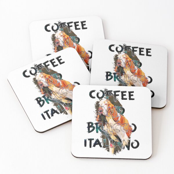 Item preview, coffee and bracco italiano designed and sold by Color-Lab.