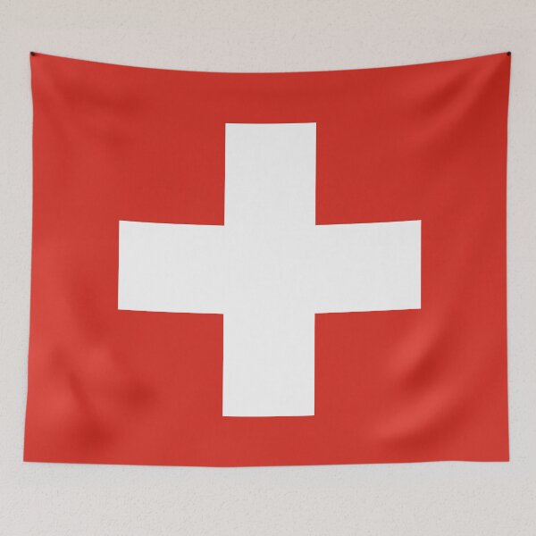 Item preview, Switzerland National Flag designed and sold by amuseXpress.