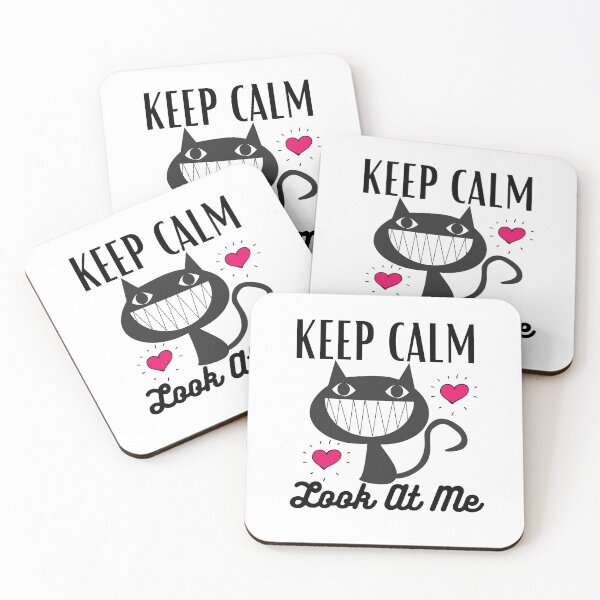 Item preview, Keep Calm and Look at Me designed and sold by theredsharp.
