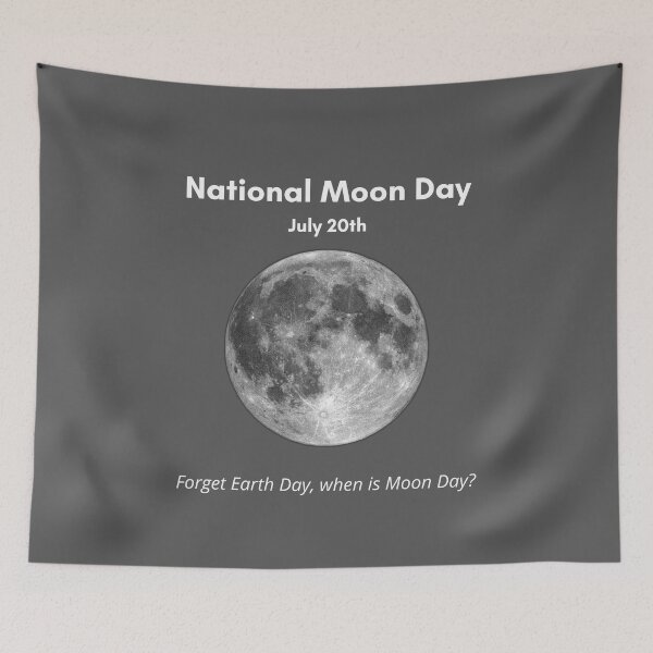 Item preview, National Moon Day (Accessories) designed and sold by slashno.