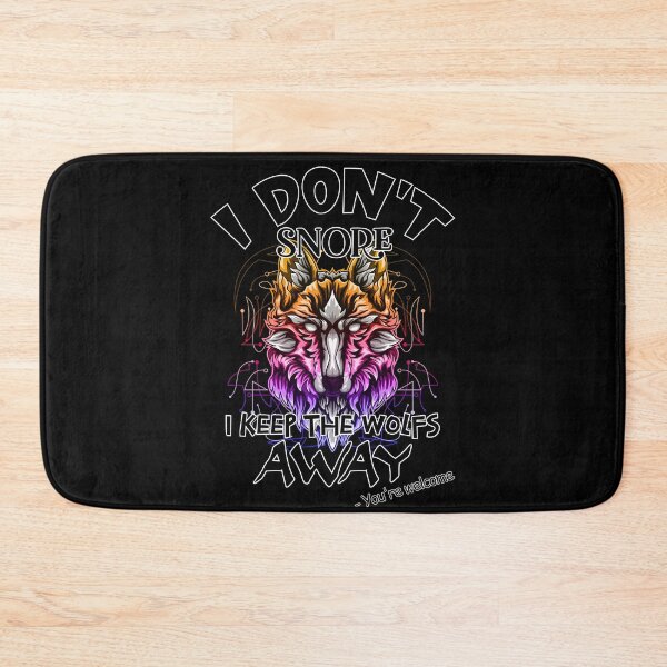 Item preview, I don't Snore - Wolf 3 designed and sold by jc007.