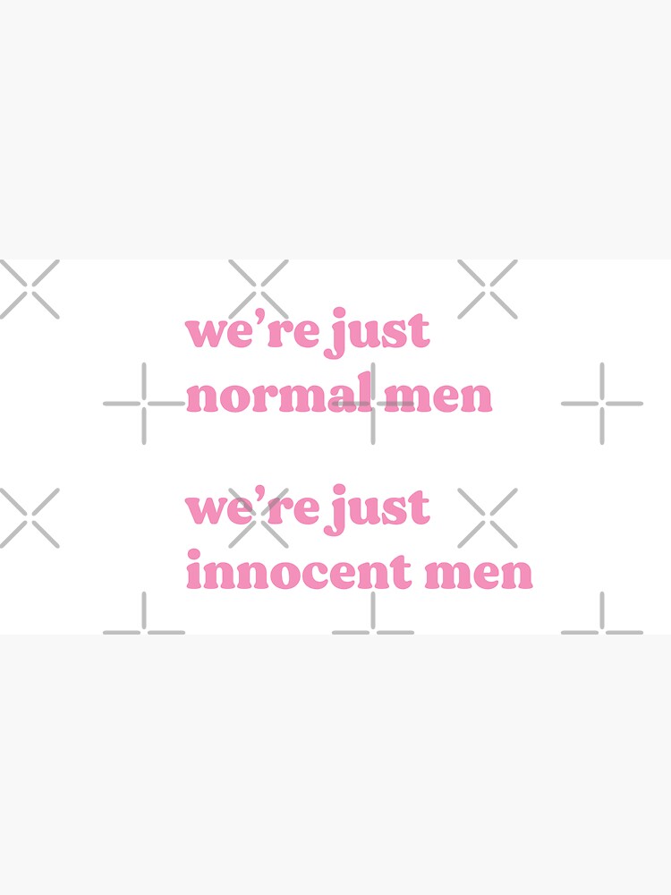 We're Just Normal Men Cap for Sale by Rigipedia