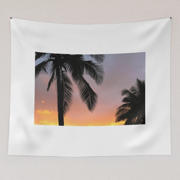 Item preview, Tropical Island Palm Tree Sunset designed and sold by newburyboutique.