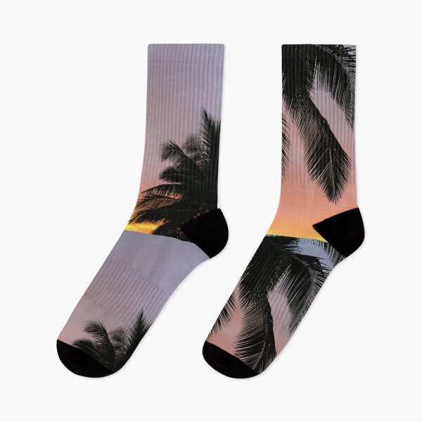 Item preview, Tropical Island Palm Tree Sunset designed and sold by newburyboutique.