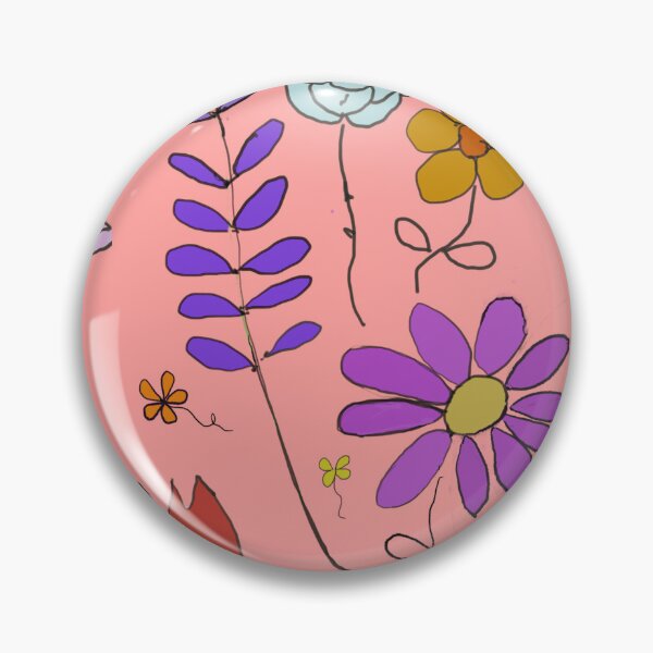Item preview, Rose tulip daisy lavender pattern designed and sold by Jacinta hunt.