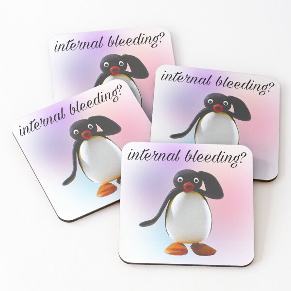 Item preview, "internal bl33ding?" pingu designed and sold by cherrydanny.