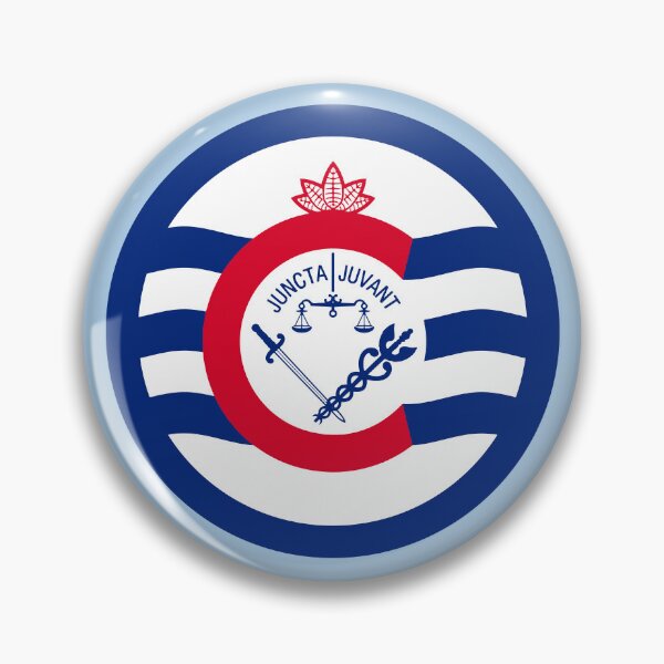 Item preview, Cincinnati City Flag Emblem designed and sold by TwoTenDesign.