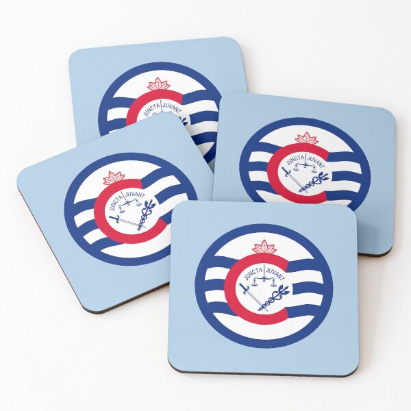 Item preview, Cincinnati City Flag Emblem designed and sold by TwoTenDesign.