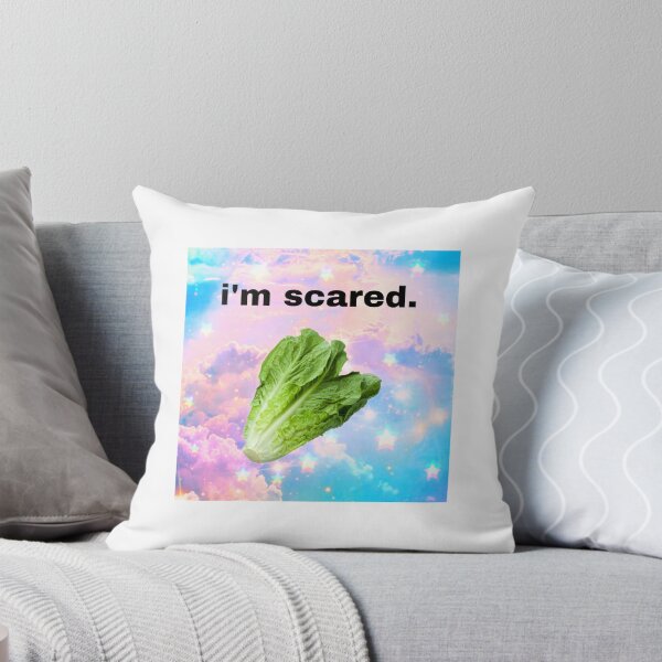 Item preview, "im scared" lettuce designed and sold by cherrydanny.
