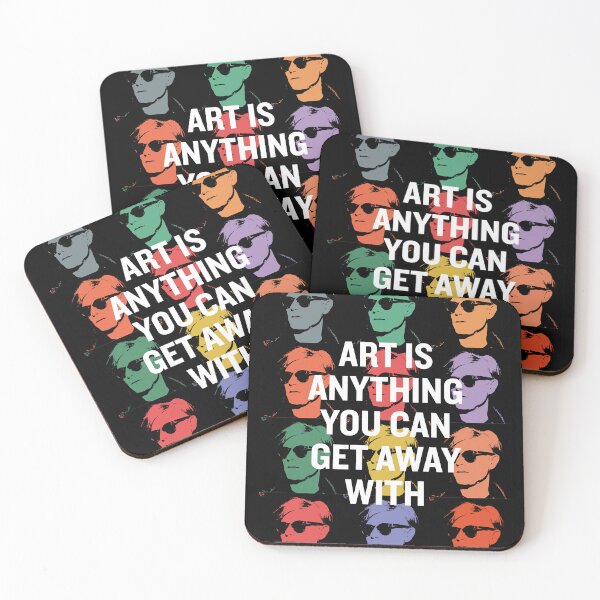 Item preview, Art is anything you can get away with - Andy Warhol designed and sold by boltjesdesign.