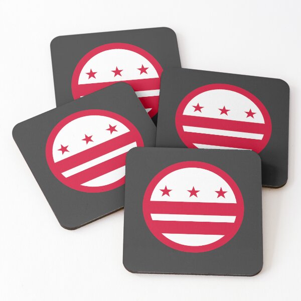Item preview, Washington DC City Flag Emblem designed and sold by TwoTenDesign.
