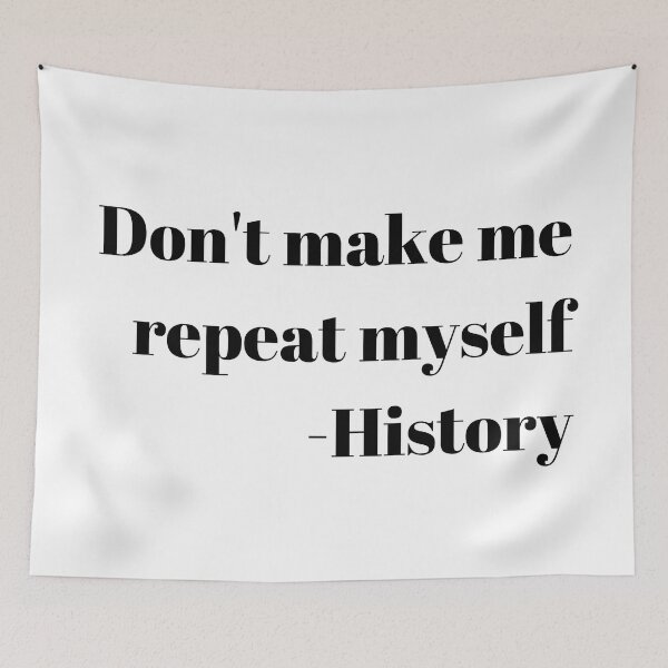 Item preview, Echoes of History - Statement Quote designed and sold by DonneeCreations.