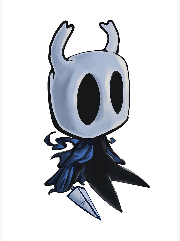 Chibi Knight and Hornet from Hollow Knight 3D model 3D printable