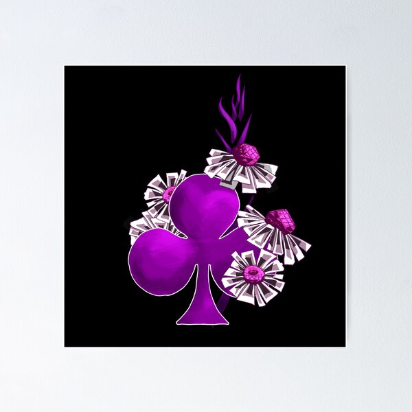 Item preview, Ace of Clubs designed and sold by SaprKatArt.