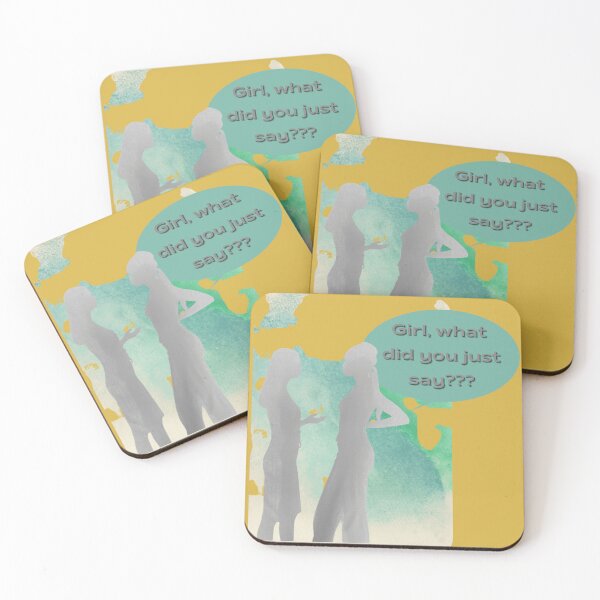 Item preview, Girl, what did you just say? This design can raise some eyebrows. Take it positive or with a little sass, either way, it will make you smile.  designed and sold by tranquilbeach.