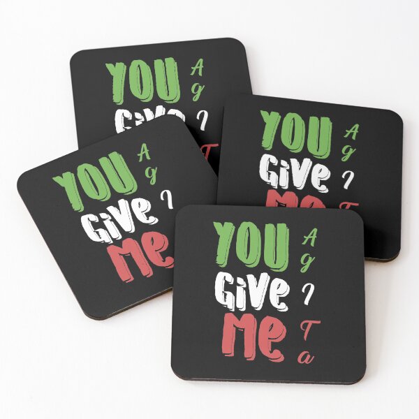 Item preview, you give me agita  designed and sold by Mayelshehawy.