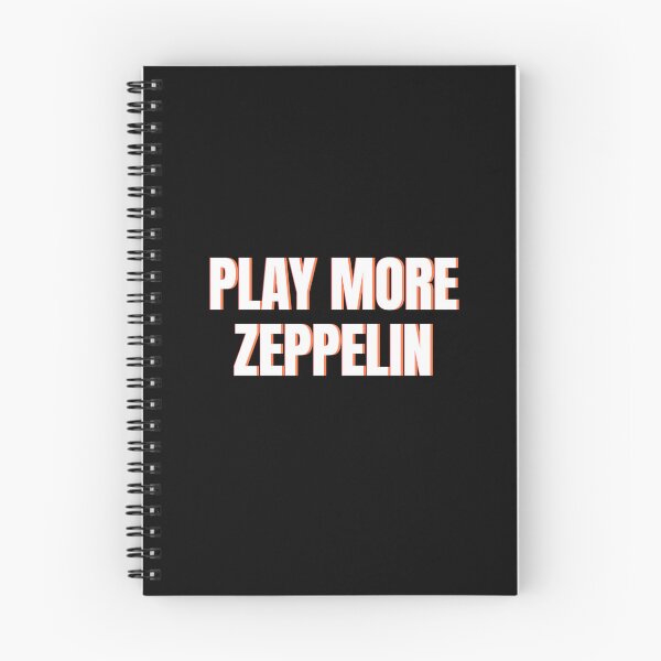 Item preview, Play More Zeppelin - Text Quote designed and sold by TheMajesticGoat.