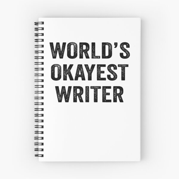 Item preview, World's okayest writer Shirt, Funny writer Dad Husband Womens Boyfriend Birthday Christmas Gift idea designed and sold by xlnv.