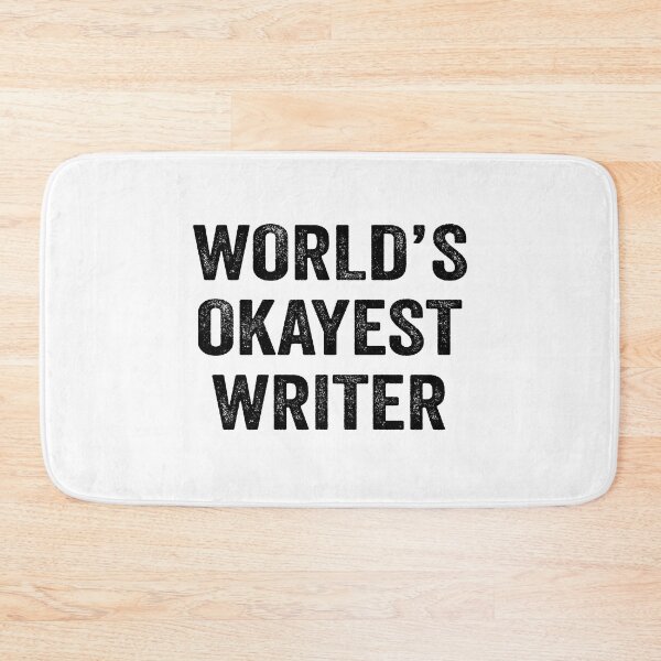 Item preview, World's okayest writer Shirt, Funny writer Dad Husband Womens Boyfriend Birthday Christmas Gift idea designed and sold by xlnv.