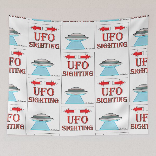 Item preview,   Wall Art  //  UFO Sighting! designed and sold by Imagin8er.