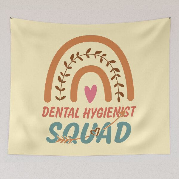 Item preview, Dental Hygienist Squad Rainbow Quote Gift Idea For Men and Womens - Funny Dental Hygienist designed and sold by Mmmm3344.