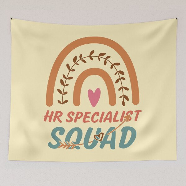 Item preview, HR Specialist Squad Rainbow Quote Gift Idea For Men and Womens - Funny HR Specialist designed and sold by Mmmm3344.