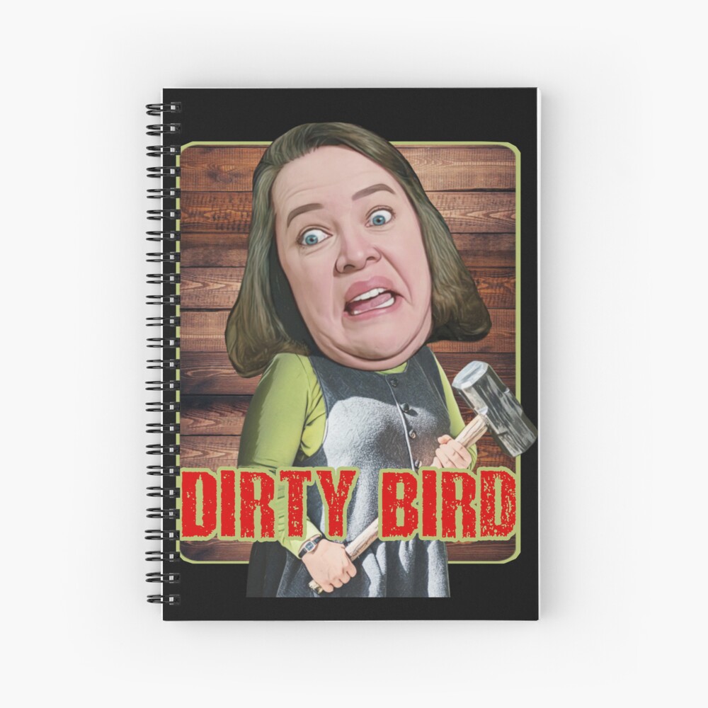 Kathy Bates Misery Spiral Notebook For Sale By Indecentdesigns