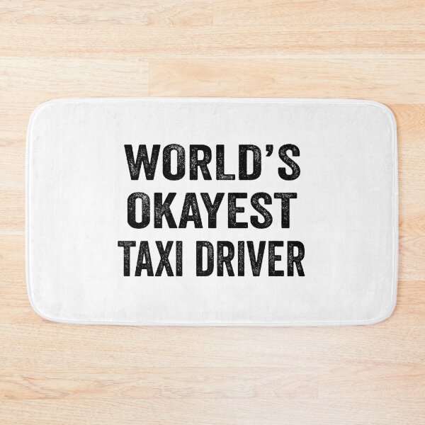 Item preview, World's okayest taxi driver Shirt, Funny taxi driver Dad Husband Womens Boyfriend Birthday Christmas Gift idea designed and sold by xlnv.