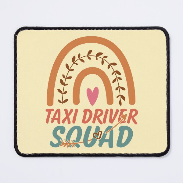 Item preview, Taxi Driver Squad Rainbow Quote Gift Idea For Men and Womens - Funny Taxi Driver designed and sold by Mmmm3344.