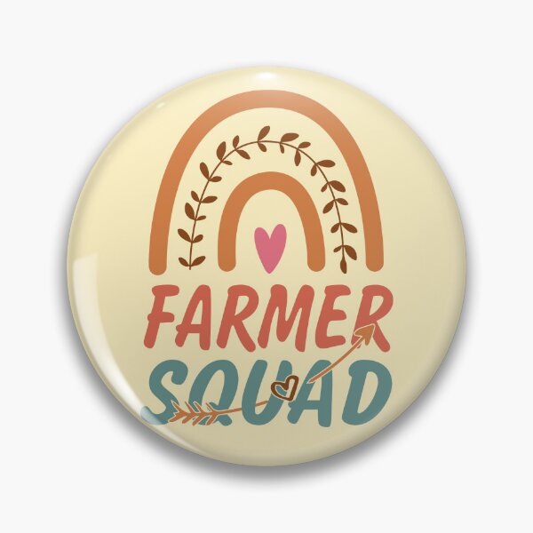 Item preview, Farmer Squad Rainbow Quote Gift Idea For Men and Womens - Funny Farmer designed and sold by Mmmm3344.
