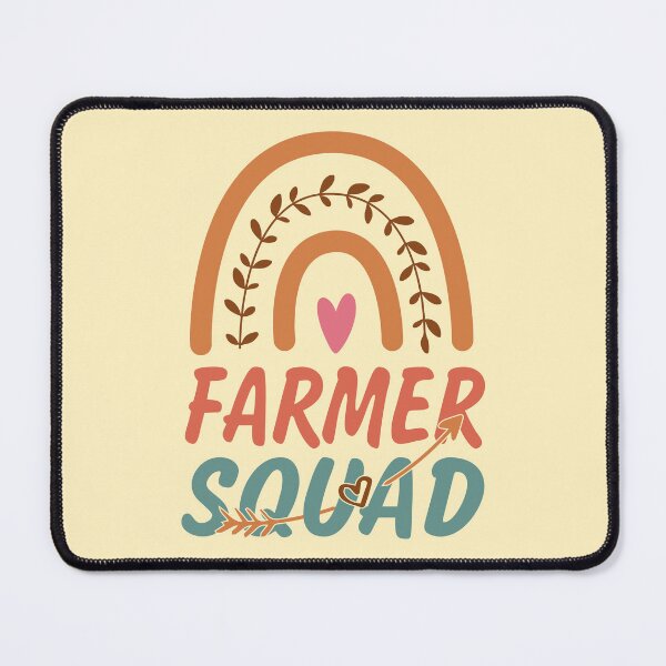 Item preview, Farmer Squad Rainbow Quote Gift Idea For Men and Womens - Funny Farmer designed and sold by Mmmm3344.