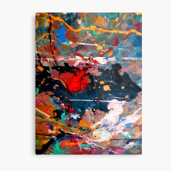Perception by Adelaide Artist Avril Thomas Metal Print
