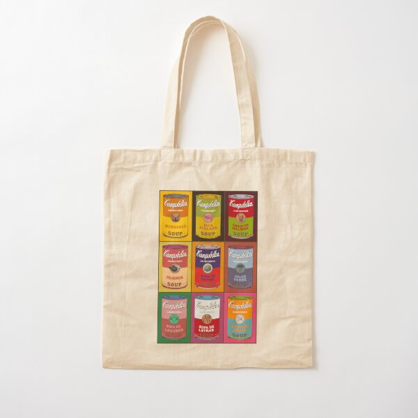 Andy Warhol Campbell's Soup Tote Bag