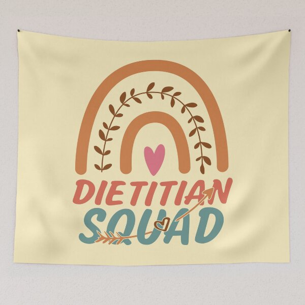 Item preview, Dietitian Squad Rainbow Quote Gift Idea For Men and Womens - Funny Dietitian designed and sold by Mmmm3344.