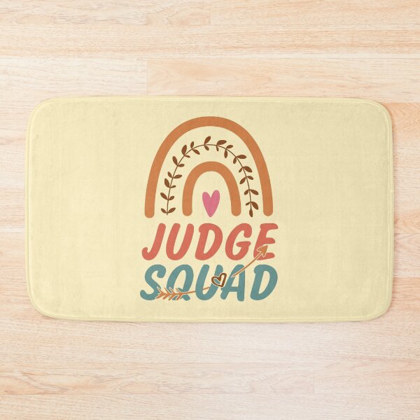 Item preview, Judge Squad Rainbow Quote Gift Idea For Men and Womens - Funny Judge designed and sold by Mmmm3344.