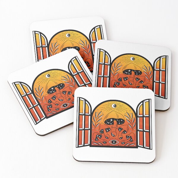 Item preview, Witchy Magic Mushroom Sunset designed and sold by Kipsusaurus.