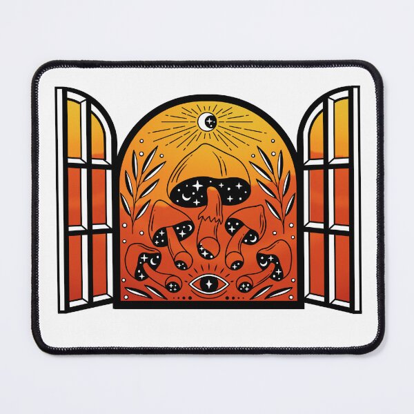 Item preview, Witchy Magic Mushroom Sunset designed and sold by Kipsusaurus.