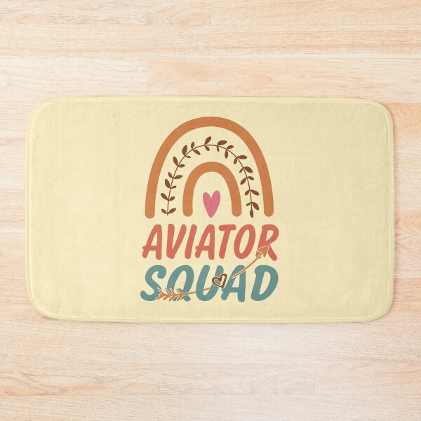 Item preview, Aviator Squad Rainbow Quote Gift Idea For Men and Womens - Funny Aviator designed and sold by Mmmm3344.