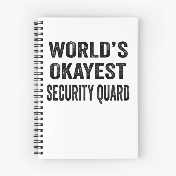 Item preview, World's okayest security quard Shirt, Funny security quard Dad Husband Womens Boyfriend Birthday Christmas Gift idea designed and sold by xlnv.