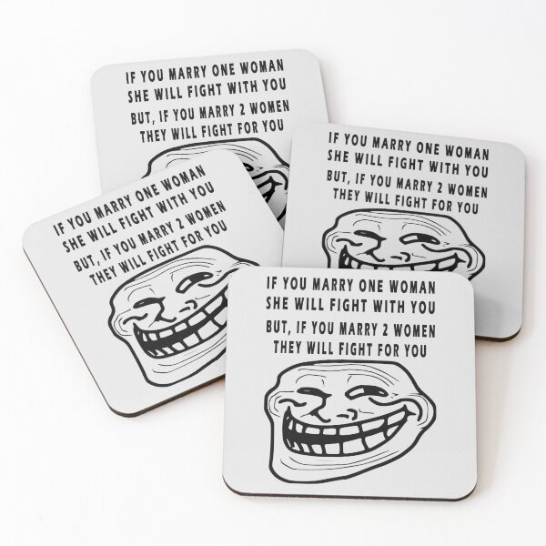 Item preview, IF YOU MARRY ONE WOMAN SHE WILL FIGHT WITH YOU BUT IF YOU MARRY 2 WOMEN THEY WILL FIGHT FOR YOU designed and sold by GOLDFAMILYSHOP.