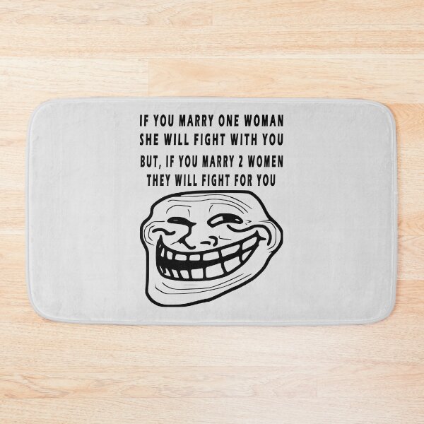 Item preview, IF YOU MARRY ONE WOMAN SHE WILL FIGHT WITH YOU BUT IF YOU MARRY 2 WOMEN THEY WILL FIGHT FOR YOU designed and sold by GOLDFAMILYSHOP.