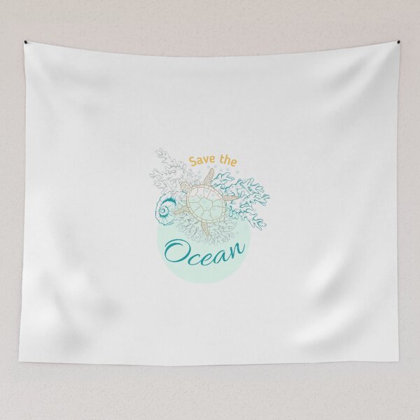 Item preview, SAVE THE OCEAN designed and sold by BridgetBresser.