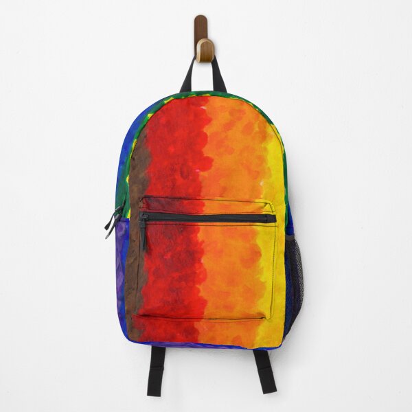 Item preview, Gay Pride Flag Abstract Art designed and sold by Amy's Not Dead Yet.