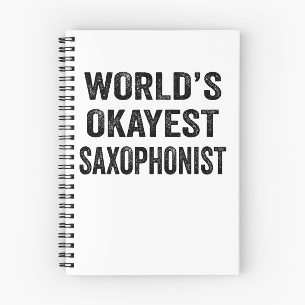 Item preview, World's okayest saxophonist Shirt, Funny saxophonist Dad Husband Womens Boyfriend Birthday Christmas Gift idea designed and sold by xlnv.
